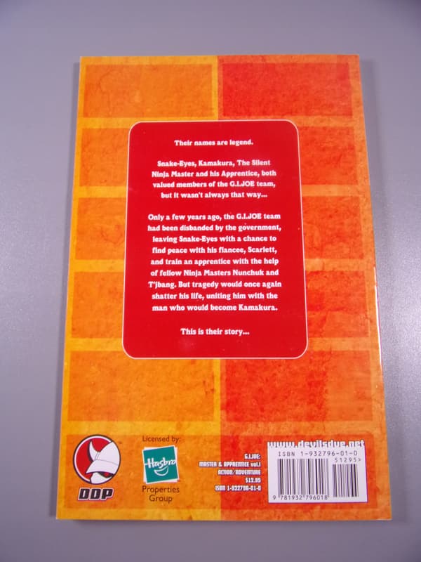 G.I. JOE: MASTER & APPRENTICE – English-language edition