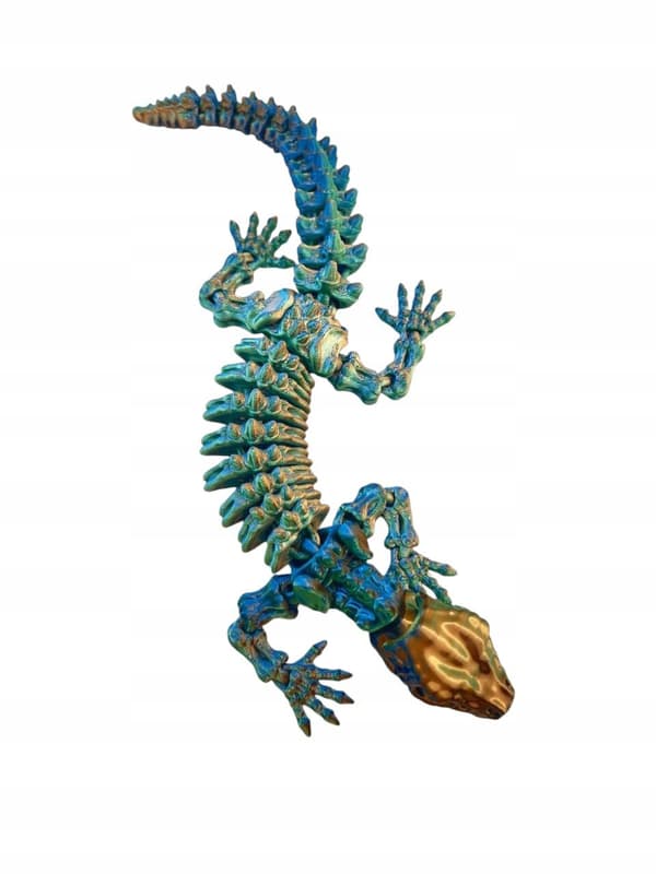 Artistic 3D Figurine – Dragon Skeleton