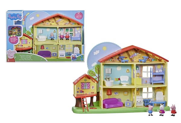 Hasbro Peppa Pig Set: Peppa's Playtime To Bedtime House