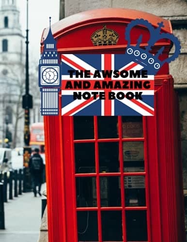 The Awesome and Amazing Notebook: 5.7 x 8.4 inches, 160-page notebook