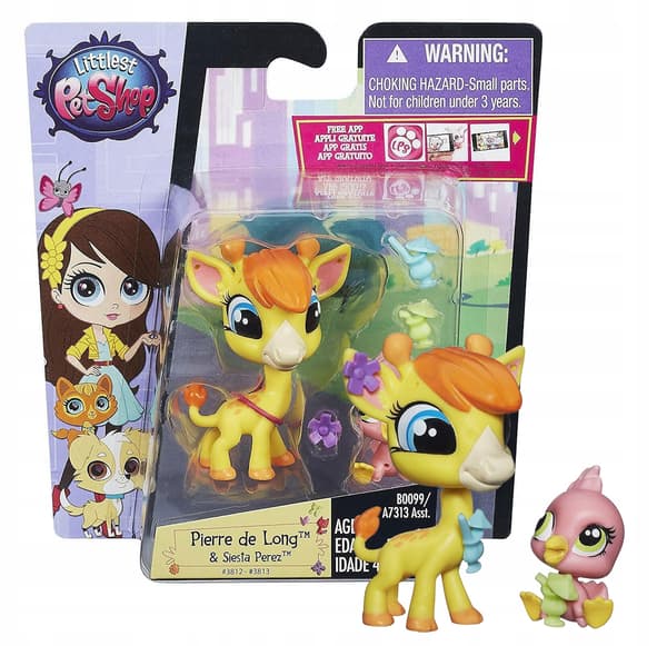 LITTLEST PET SHOP PETS WITH LPS ACCESSORIES – PIERRE DE LONG B0099