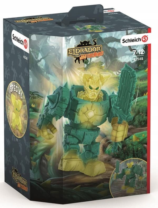 Schleich 42548 Eldrador Stone Robot Mini Creatures Stone Figure, 13 cm