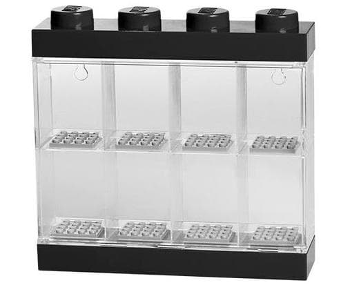 LEGO Minifigure Display Case, 8, black