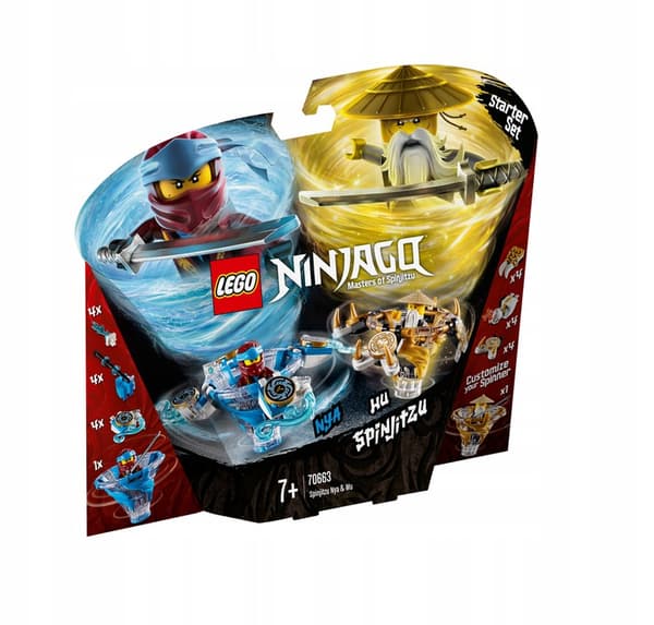 70663 LEGO Ninjago – Spinjitzu Nya & Wu
