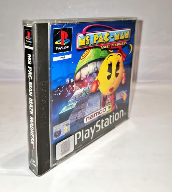 MS. PAC-MAN MAZE MADNESS PSX game – DB disc