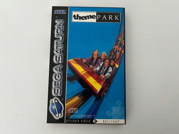 THEME PARK game – complete, SEGA SATURN