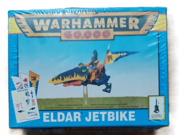 Warhammer 40,000 Eldar Jetbike – a one-off from 1993