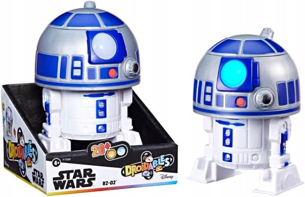 Star Wars DROIDABLES R2-D2 droid – INTERACTIVE FIGURINE WITH OVER 20 SOUNDS BY HASBRO