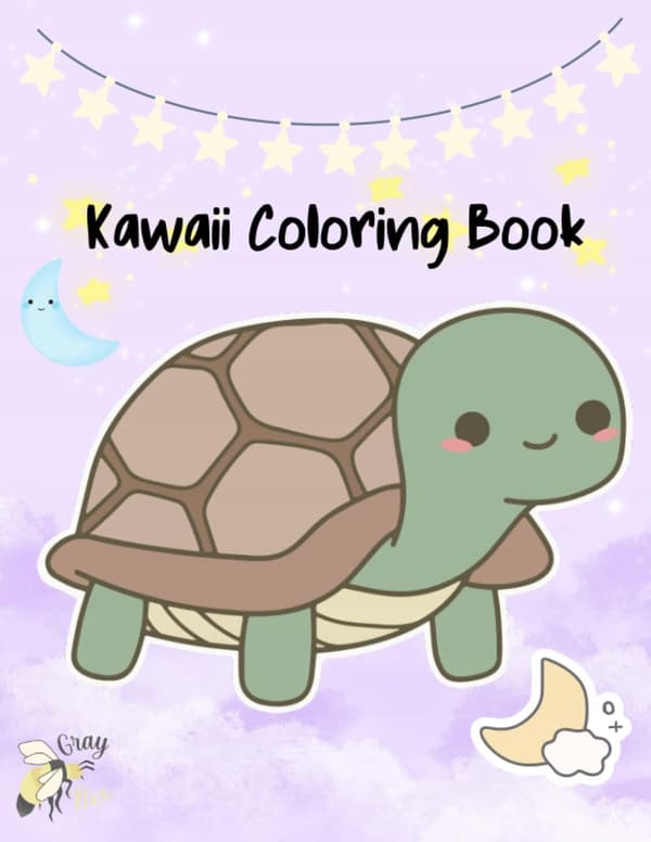 Kawaii Colouring Book: Cute Colouring Book