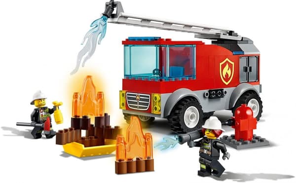 LEGO City 60280 Fire Engine with Ladder – FIRE BRIGADE – Rescue Mission
