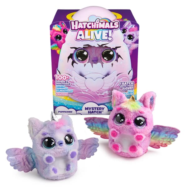 MYSTERY HATCH PUFFICORN PLUSH TOY EGG 6069132