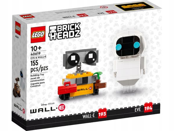 LEGO BrickHeadz 40619 Ewa and WALL-E