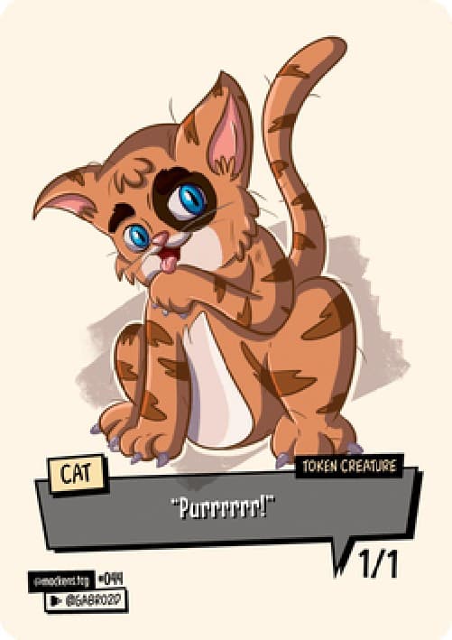 Magic: The Gathering Cat Token
