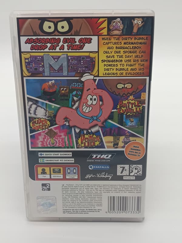 SpongeBob SquarePants: The Yellow Avenger (PSP)
