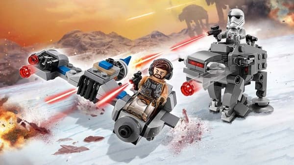 Lego minifigure @@@ WALKER PILOT sw869 @@@ from set 75195