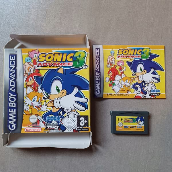 Sonic Advance 3, Nintendo GBA