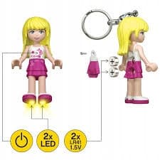 LEGO FRIENDS STEPHANIE LED KEYRING LGL-KE22S