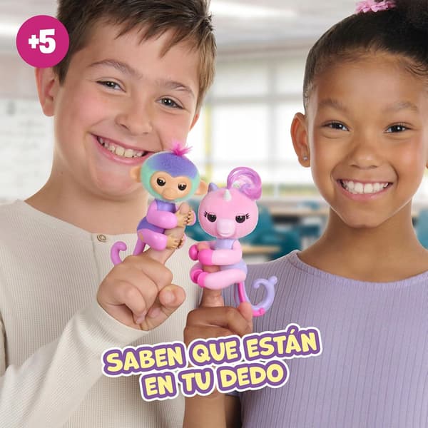FINGERLINGS ELISA THE MONKEY – INTERACTIVE FINGER TOY FOR CHILDREN WITH SOUNDS
