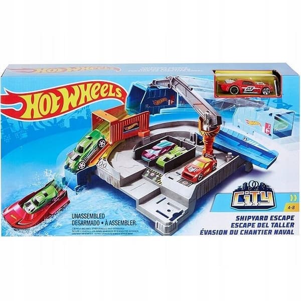 Mattel Hot Wheels ‘Escape from the Harbour’ Set GGF90