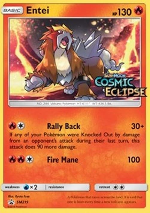 Pokemon TCG Entei