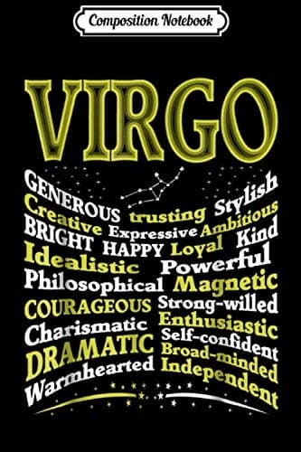 Composition Notebook: Virgo (The Virgin) 23 August – 20 September Journal/Not