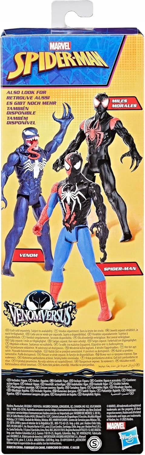 MARVEL – VENOM VS TITAN SPIDER-MAN ACTION FIGURE (G0941)