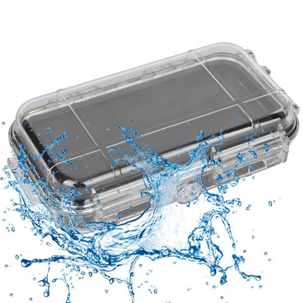 Weather-resistant for outdoor use. A sealed box,