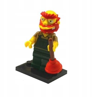 LEGO The Simpsons Groundskeeper Willie Minifigure 71009-13