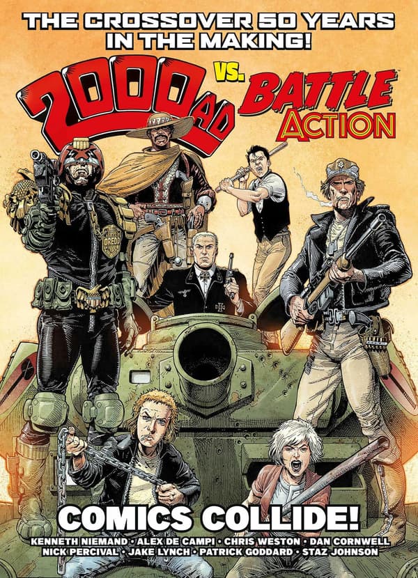 2000 AD VS BATTLE ACTION: COMICS COLLIDE! – K et al Niemand (BOOK)