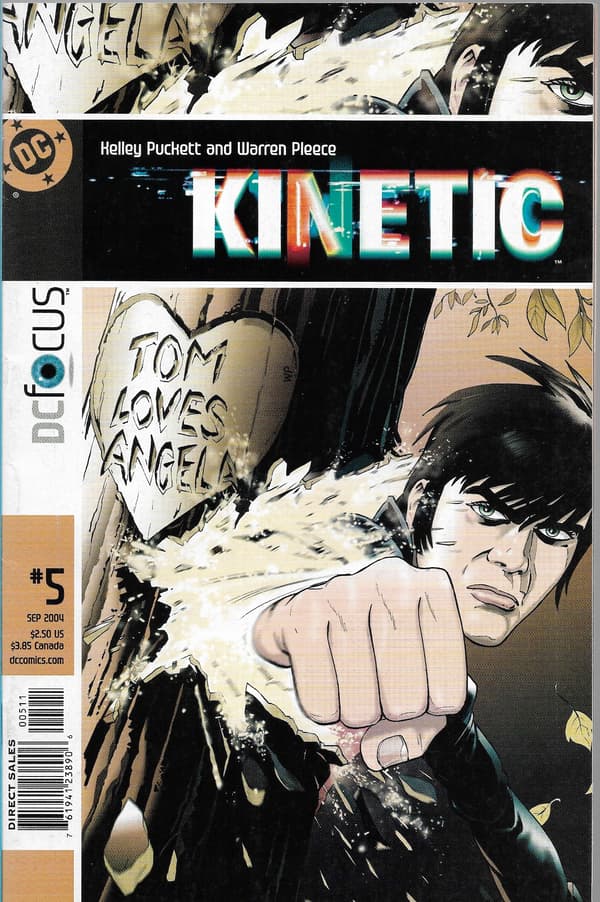 DC Kinetic Comic 1–8/2004 (in English) – Complete Set