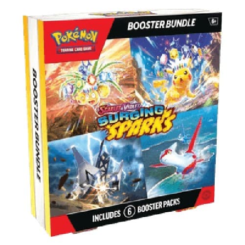 Pokemon Surging Sparks Booster Bundle Pokémon Center Version