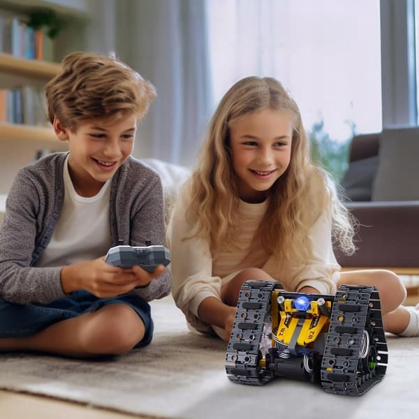 PROGRAMMABLE ROBOT – LARGE CONSTRUCTION SET (560 pieces) WITH APP AND REMOTE CONTROL