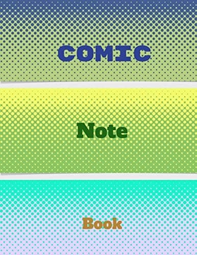 Comic Notebook: Blank Comic Book: 8.5 x 11, 120 pages, comic panels, For dra