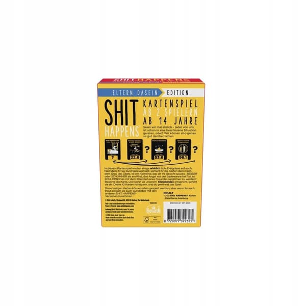 Card Game: Shit Happens – Parenting Edition – German