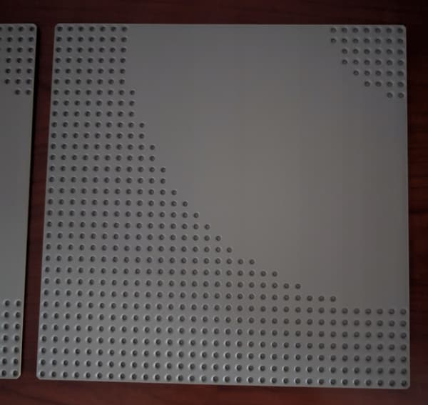 Lego 2359p01 Town 2 Road Plates – Bend ID459