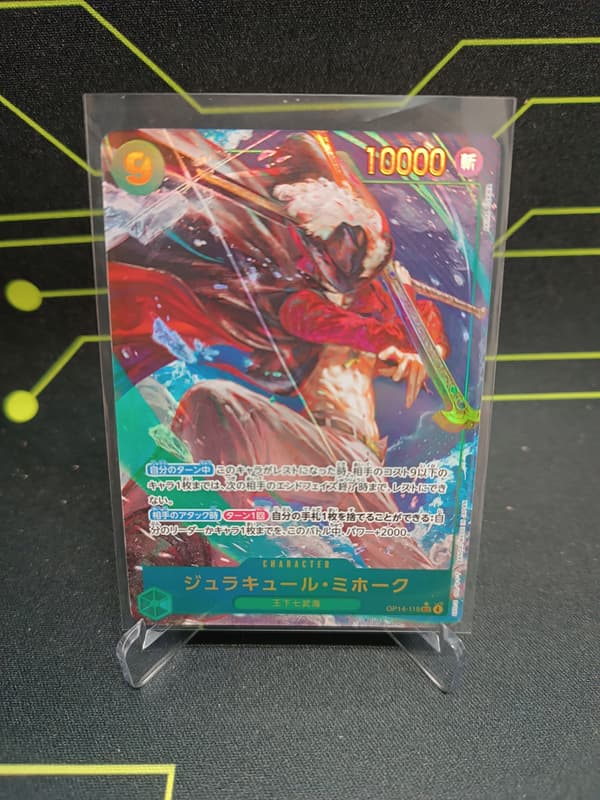 One Piece TCG – Dracule Mihawk (OP14-119) (V.2) – Japanese