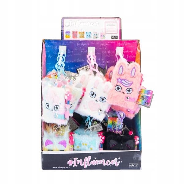 OFFICE NOTEBOOK School Notebooks NOTES Plush Keyring Influencer Extra