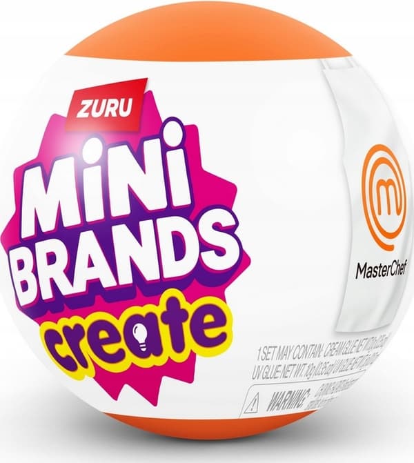 Zuru MINI BRANDS CREATE SURPRISE BALL MasterChef Creative Series 6+