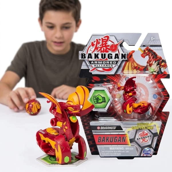 Bakugan Dragonoid Action Figure – Transformable, Armoured Alliance Series