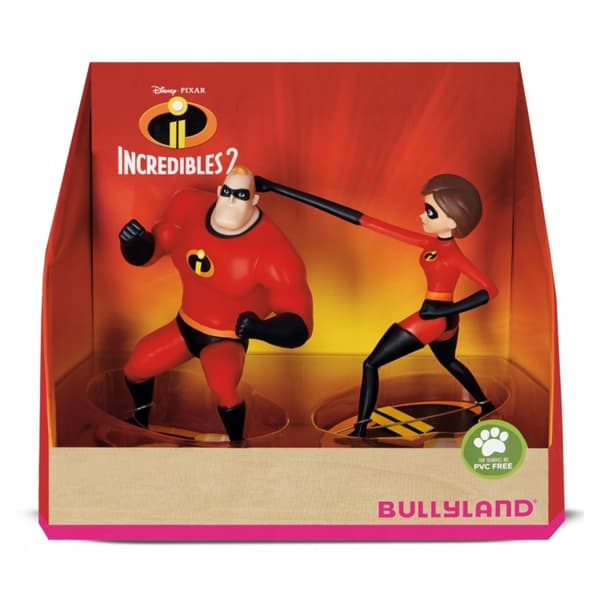 Bullyland 13288 The Incredibles: Mr Incredible and Elastiguy 2-pack