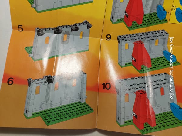 LEGO instructions for set 6040