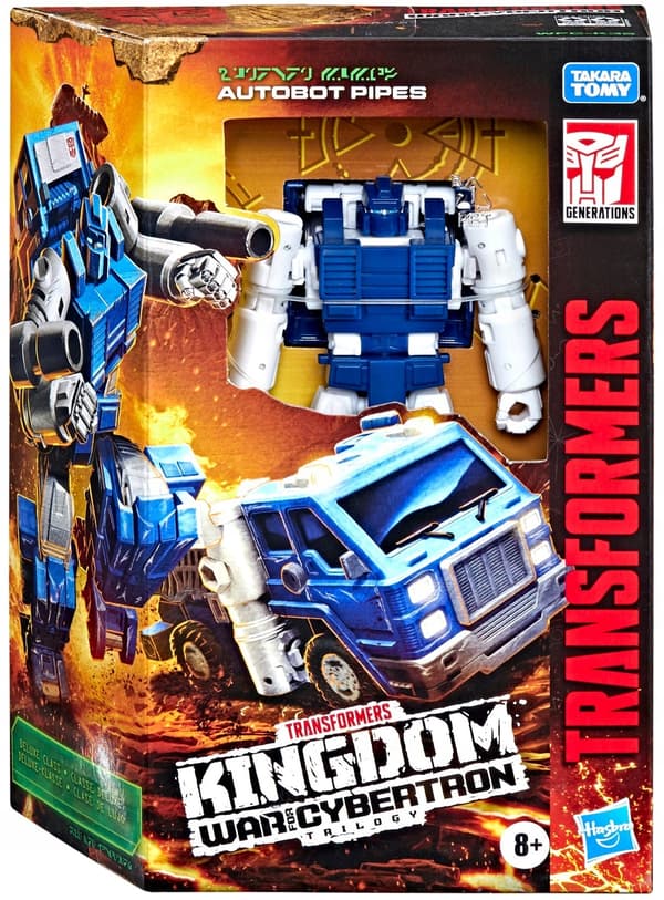 Transformers Deluxe Autobot Pipes WFC-K32 Figure
