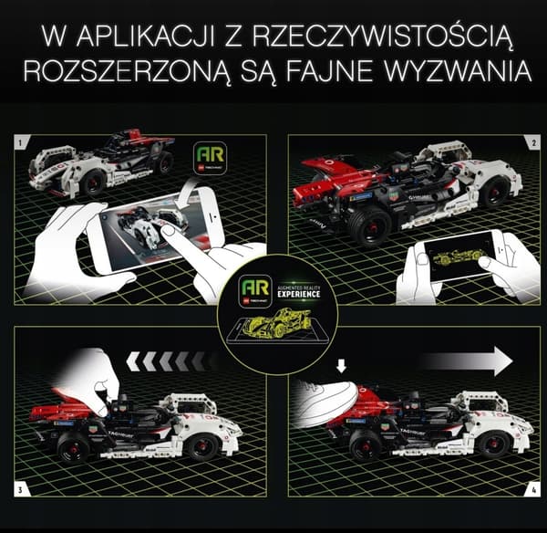 LEGO Technic 42137 Formula E Porsche 99X Electric set, 422 pieces