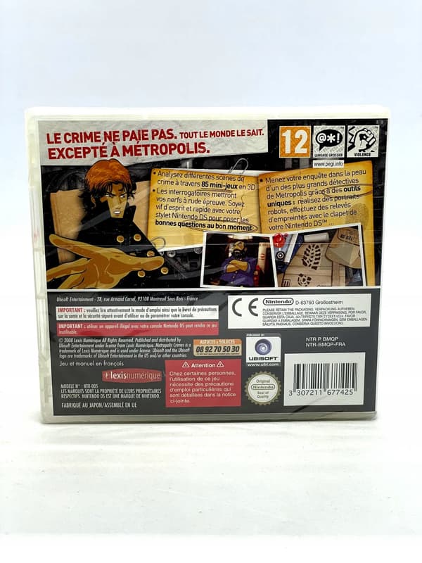 Metropolis Crimes for Nintendo DS (Brand new, still in its packaging)