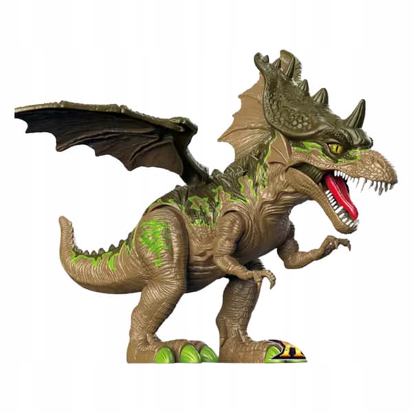 INTERACTIVE DINOSAUR – MOVING HEAD, LIGHT-UP SNOUT, SOUND EFFECTS
