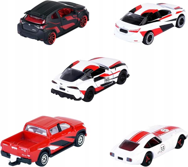 Majorette Toyota Racing Gift Pack: 5 Vehicles