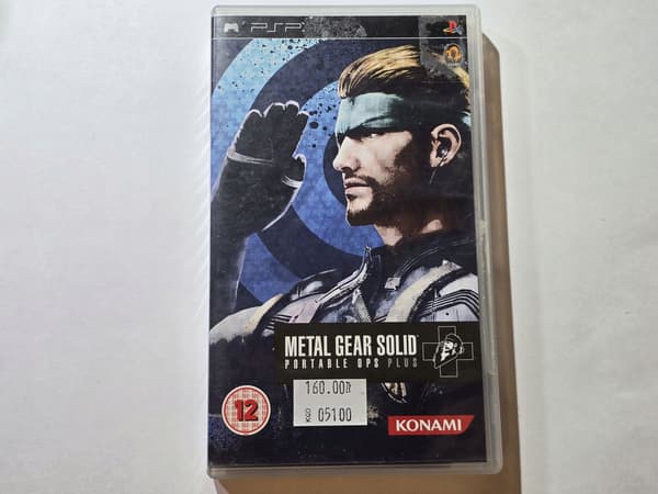 METAL GEAR SOLID PORTABLE OPS PLUS PSP