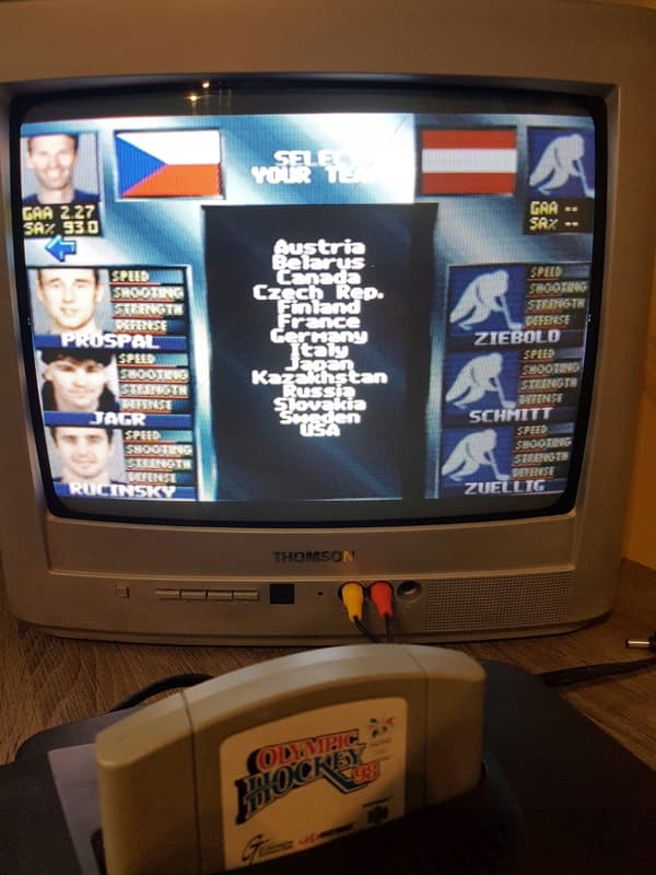 Olympic Hockey 98 for Nintendo 64 – N64 gift