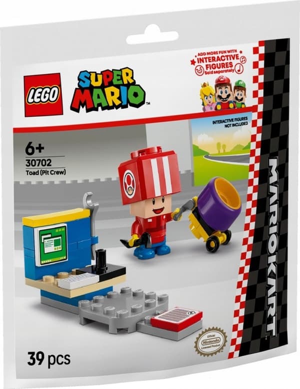 LEGO Super Mario 30702 Mario Kart – Toad
