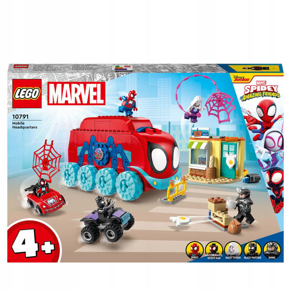 LEGO MARVEL, SPIDER-MAN TEAM’S MOBILE BASE